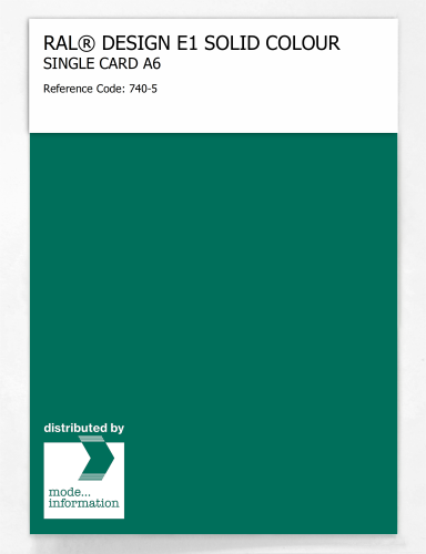 Artikelbild des Artikels “RAL® EFFECT E1 SINGLE CARD 700 SERIES 740-5 “