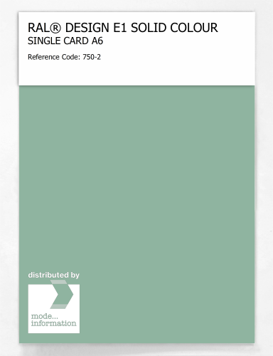 Artikelbild des Artikels “RAL® EFFECT E1 SINGLE CARD 700 SERIES 750-2 “
