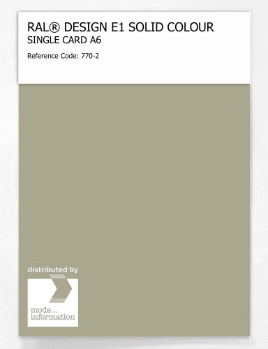 Artikelbild des Artikels “RAL® EFFECT E1 SINGLE CARD 700 SERIES 770-2 “