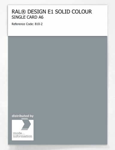 Product image of the product “RAL® EFFECT E1 SINGLE CARD 800 SERIES 810-2 ”