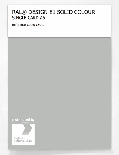 Product image of the product “RAL® EFFECT E1 SINGLE CARD 800 SERIES 830-1 ”