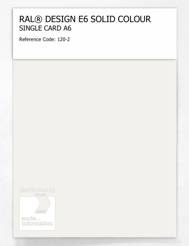 Artikelbild des Artikels “RAL® EFFECT E6 SINGLE SHEET 100 SERIES A6 120-2 “