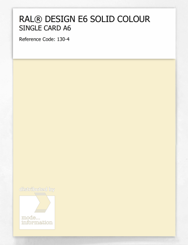 Artikelbild des Artikels “RAL® EFFECT E6 SINGLE SHEET 100 SERIES A6 130-4 “