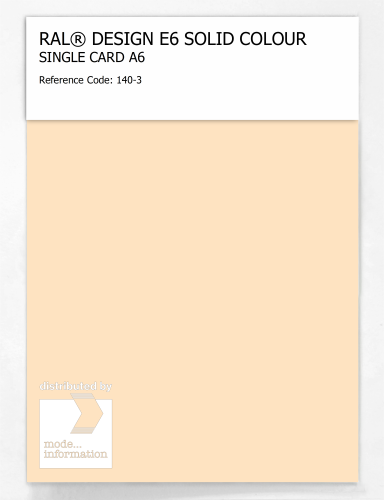 Artikelbild des Artikels “RAL® EFFECT E6 SINGLE SHEET 100 SERIES A6 140-3 “