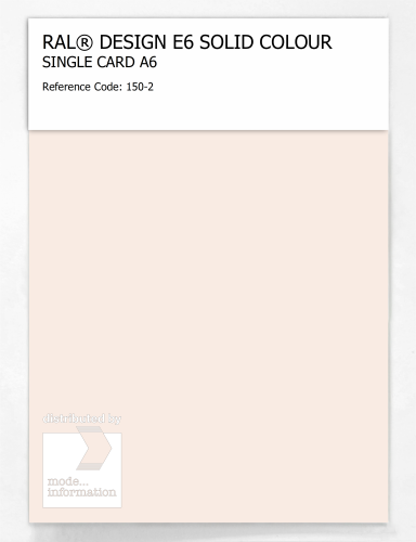 Artikelbild des Artikels “RAL® EFFECT E6 SINGLE SHEET 100 SERIES A6 150-2 “