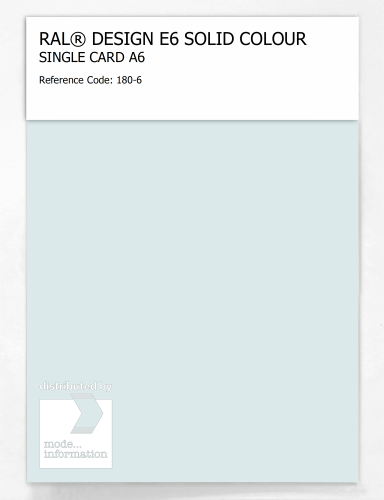 Artikelbild des Artikels “RAL® EFFECT E6 SINGLE SHEET 100 SERIES A6 180-6 “