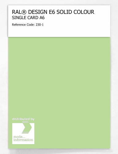 Artikelbild des Artikels “RAL® EFFECT E6 SINGLE SHEET 200 SERIES A6 230-1 “