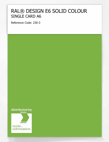 Artikelbild des Artikels “RAL® EFFECT E6 SINGLE SHEET 200 SERIES A6 230-3 “