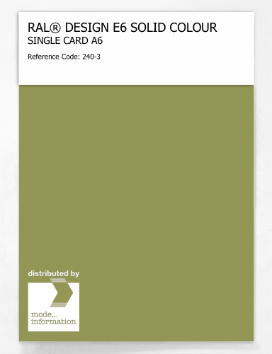 Artikelbild des Artikels “RAL® EFFECT E6 SINGLE SHEET 200 SERIES A6 240-3 “