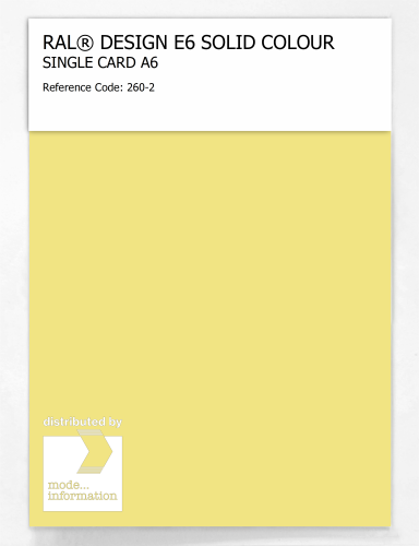 Artikelbild des Artikels “RAL® EFFECT E6 SINGLE SHEET 200 SERIES A6 260-2 “