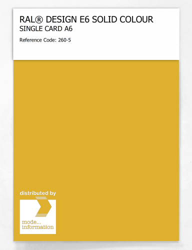 Artikelbild des Artikels “RAL® EFFECT E6 SINGLE SHEET 200 SERIES A6 260-5 “