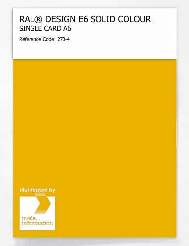 Artikelbild des Artikels “RAL® EFFECT E6 SINGLE SHEET 200 SERIES A6 270-4 “