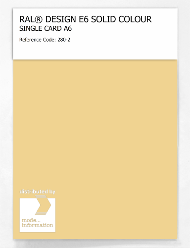 Artikelbild des Artikels “RAL® EFFECT E6 SINGLE SHEET 200 SERIES A6 280-2 “