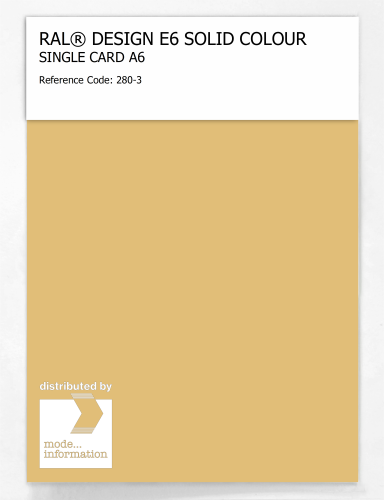 Artikelbild des Artikels “RAL® EFFECT E6 SINGLE SHEET 200 SERIES A6 280-3 “