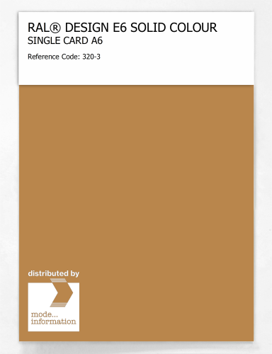 Artikelbild des Artikels “RAL® EFFECT E6 SINGLE SHEET 300 SERIES A6 320-3 “