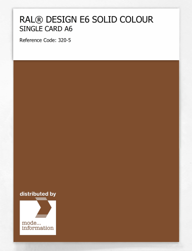 Artikelbild des Artikels “RAL® EFFECT E6 SINGLE SHEET 300 SERIES A6 320-5 “