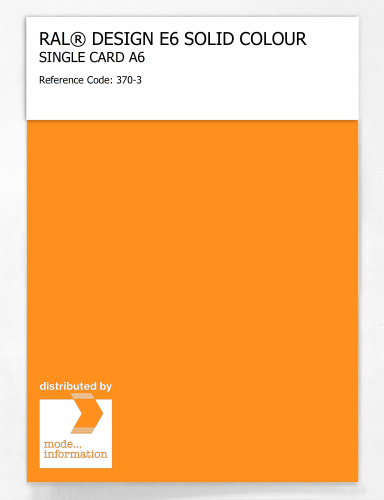 Artikelbild des Artikels “RAL® EFFECT E6 SINGLE SHEET 300 SERIES A6 370-3 “
