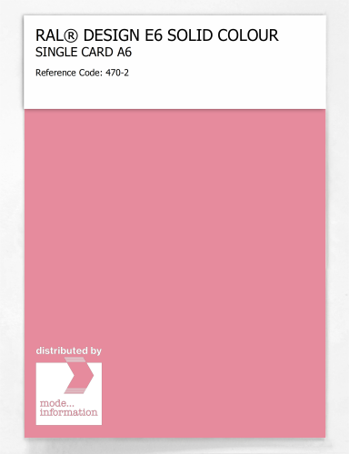 Artikelbild des Artikels “RAL® EFFECT E6 SINGLE SHEET 400 SERIES A6 470-2 “