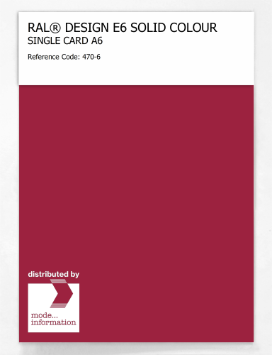 Artikelbild des Artikels “RAL® EFFECT E6 SINGLE SHEET 400 SERIES A6 470-6 “