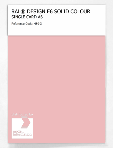 Artikelbild des Artikels “RAL® EFFECT E6 SINGLE SHEET 400 SERIES A6 480-3 “