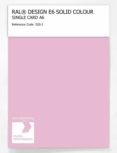 Artikelbild des Artikels “RAL® EFFECT E6 SINGLE SHEET 500 SERIES A6 520-2 “