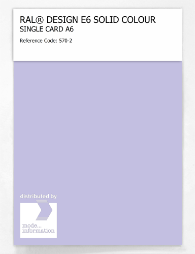 Artikelbild des Artikels “RAL® EFFECT E6 SINGLE SHEET 500 SERIES A6 570-2 “