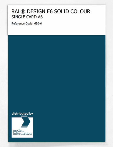 Artikelbild des Artikels “RAL® EFFECT E6 SINGLE SHEET 600 SERIES A6 650-6 “