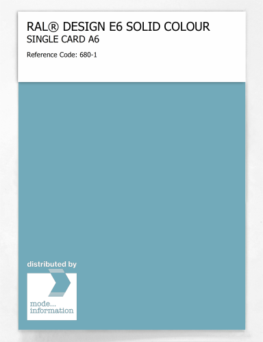 Artikelbild des Artikels “RAL® EFFECT E6 SINGLE SHEET 600 SERIES A6 680-1 “