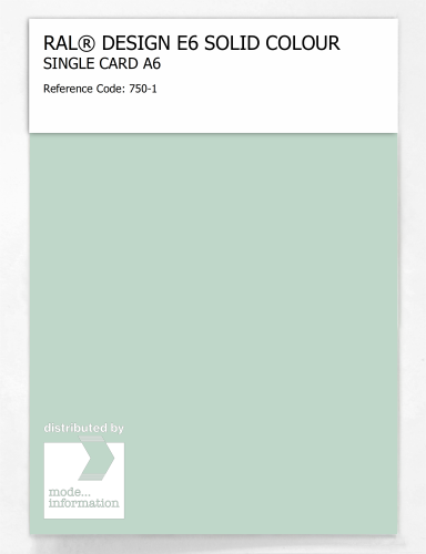 Artikelbild des Artikels “RAL® EFFECT E6 SINGLE SHEET 700 SERIES A6 750-1 “