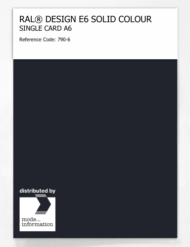 Artikelbild des Artikels “RAL® EFFECT E6 SINGLE SHEET 700 SERIES A6 790-6 “