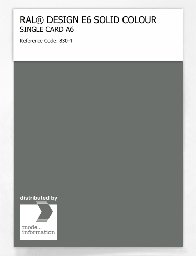 Artikelbild des Artikels “RAL® EFFECT E6 SINGLE SHEET 800 SERIES A6 830-4 “