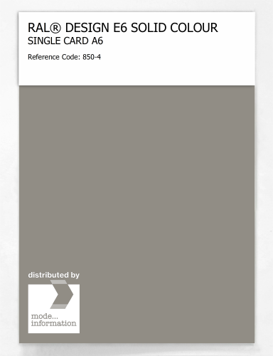 Artikelbild des Artikels “RAL® EFFECT E6 SINGLE SHEET 800 SERIES A6 850-4 “