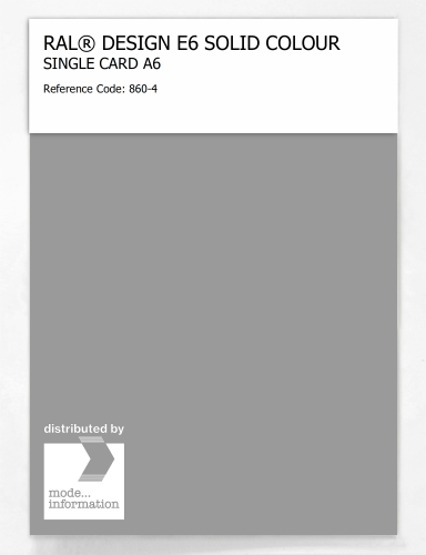 Artikelbild des Artikels “RAL® EFFECT E6 SINGLE SHEET 800 SERIES A6 860-4 “