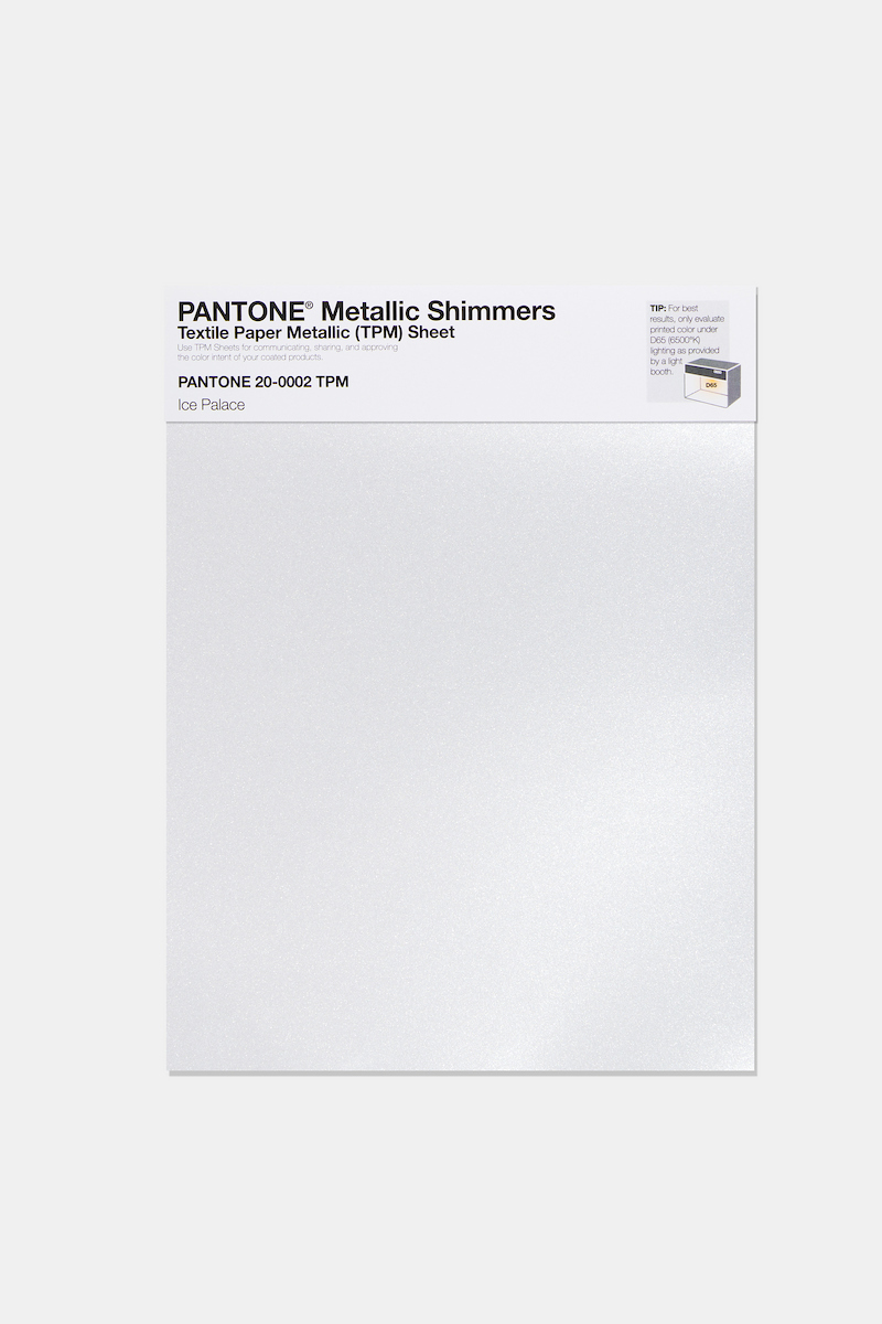 Artikelbild 1 des Artikels “PANTONE® METALLIC SHIMMERS SHEET 20-0002 TPM Ice Palace “