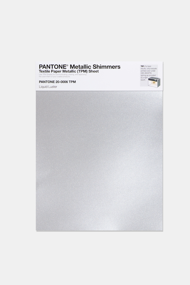 Artikelbild 1 des Artikels “PANTONE® METALLIC SHIMMERS SHEET 20-0006 TPM Liquid Luster “