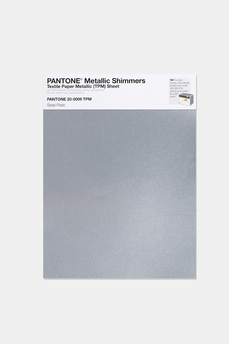 Artikelbild 1 des Artikels “PANTONE® METALLIC SHIMMERS SHEET 20-0009 TPM Steel Plate “