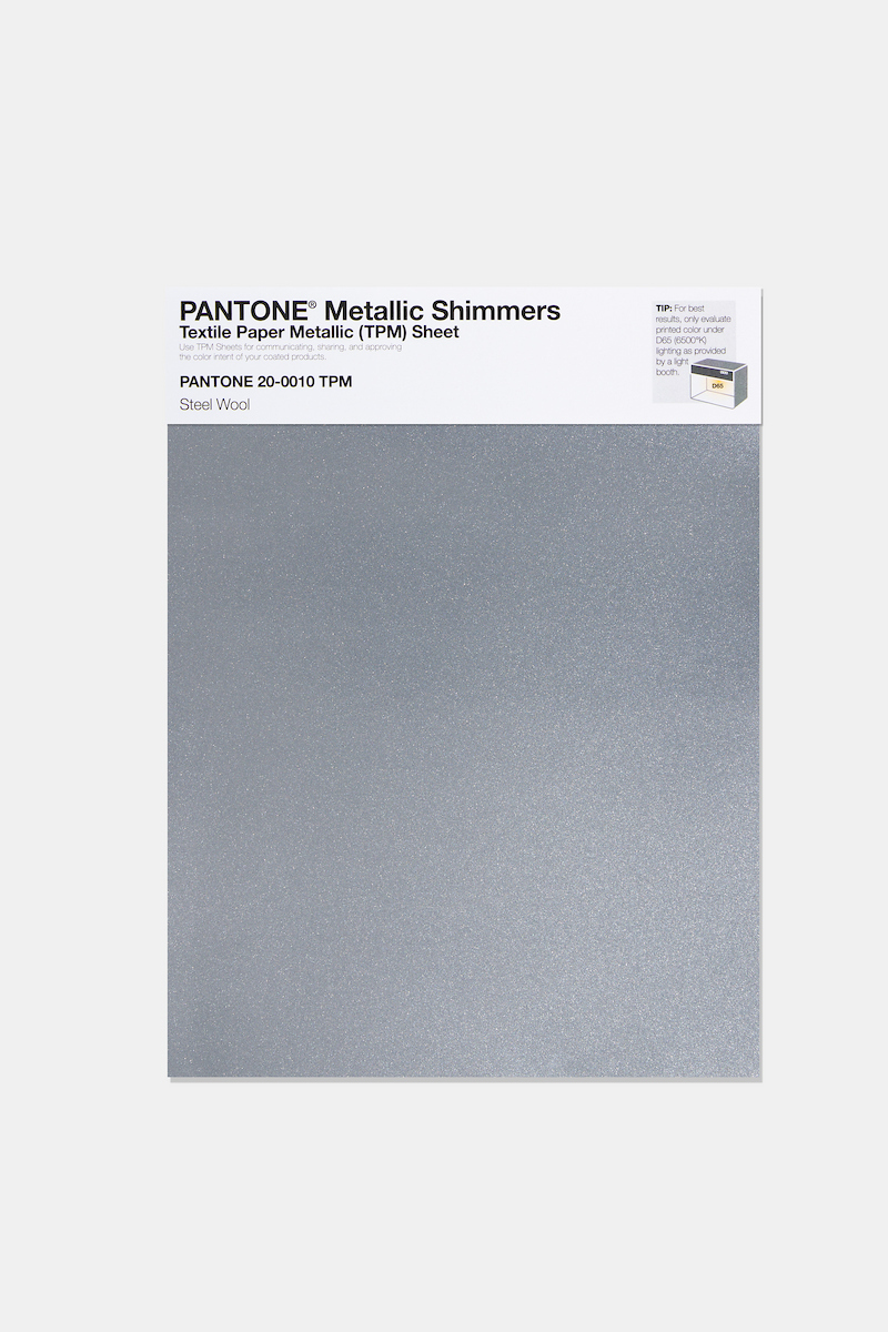 Artikelbild 1 des Artikels “PANTONE® METALLIC SHIMMERS SHEET 20-0010 TPM Steel Wool “