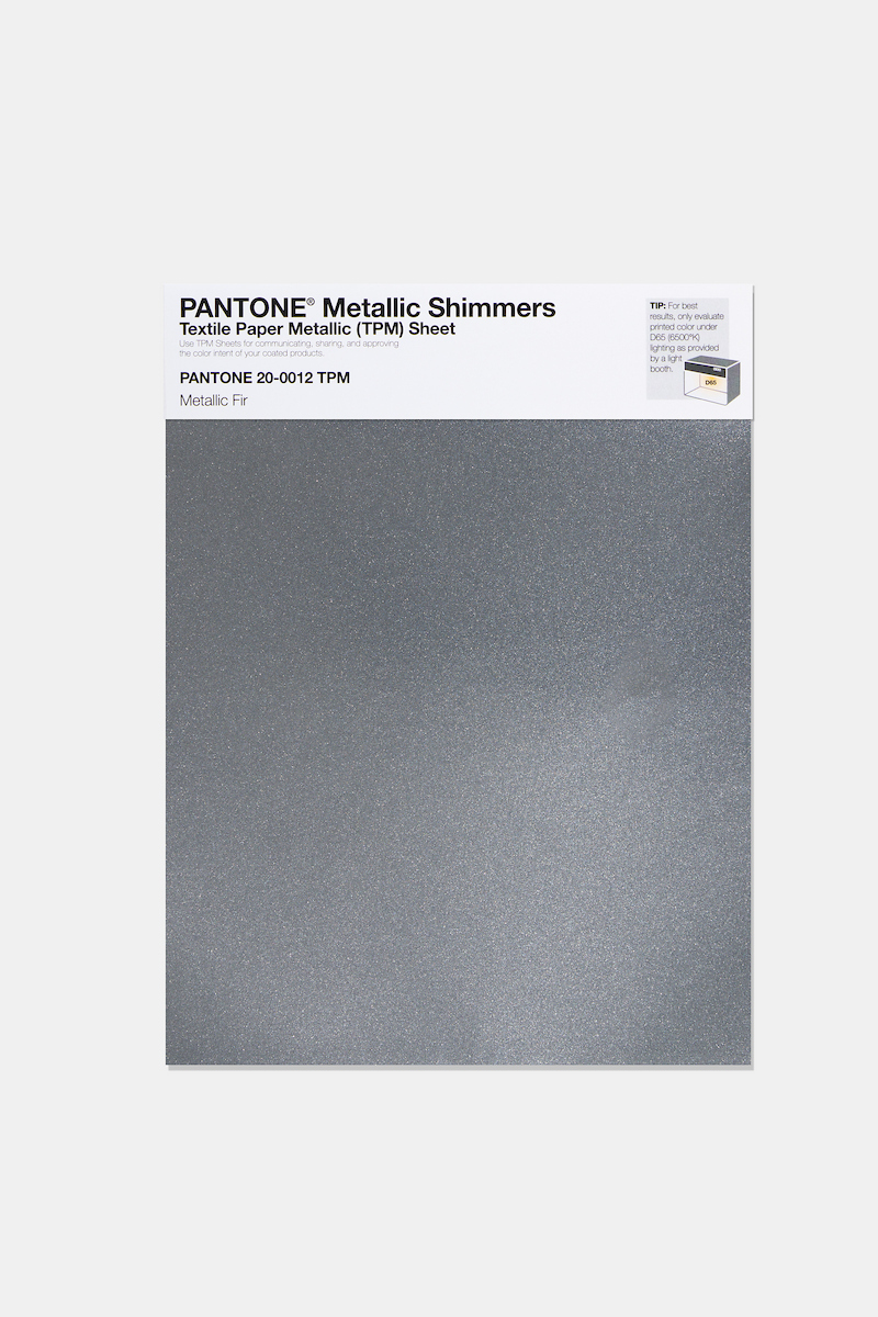 Artikelbild 1 des Artikels “PANTONE® METALLIC SHIMMERS SHEET 20-0012 TPM Metallic Fir “