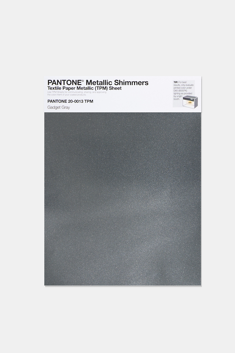 Artikelbild 1 des Artikels “PANTONE® METALLIC SHIMMERS SHEET 20-0013 TPM Gadget Gray “