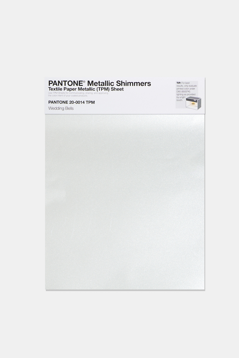 Artikelbild 1 des Artikels “PANTONE® METALLIC SHIMMERS SHEET 20-0014 TPM Wedding Bells “