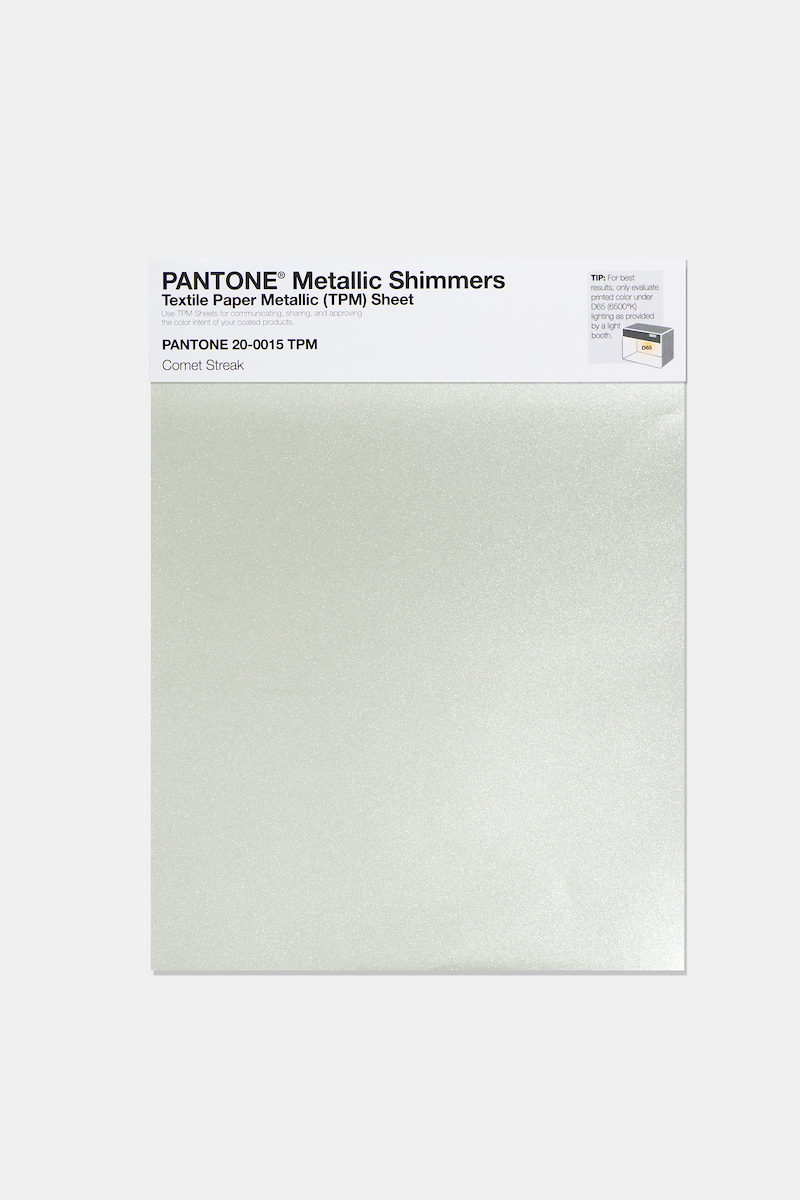 Artikelbild 1 des Artikels “PANTONE® METALLIC SHIMMERS SHEET 20-0015 TPM Comet Streak “