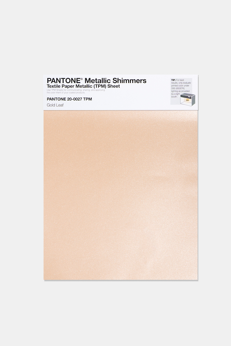 Artikelbild 1 des Artikels “PANTONE® METALLIC SHIMMERS SHEET 20-0027 TPM Gold Leaf “