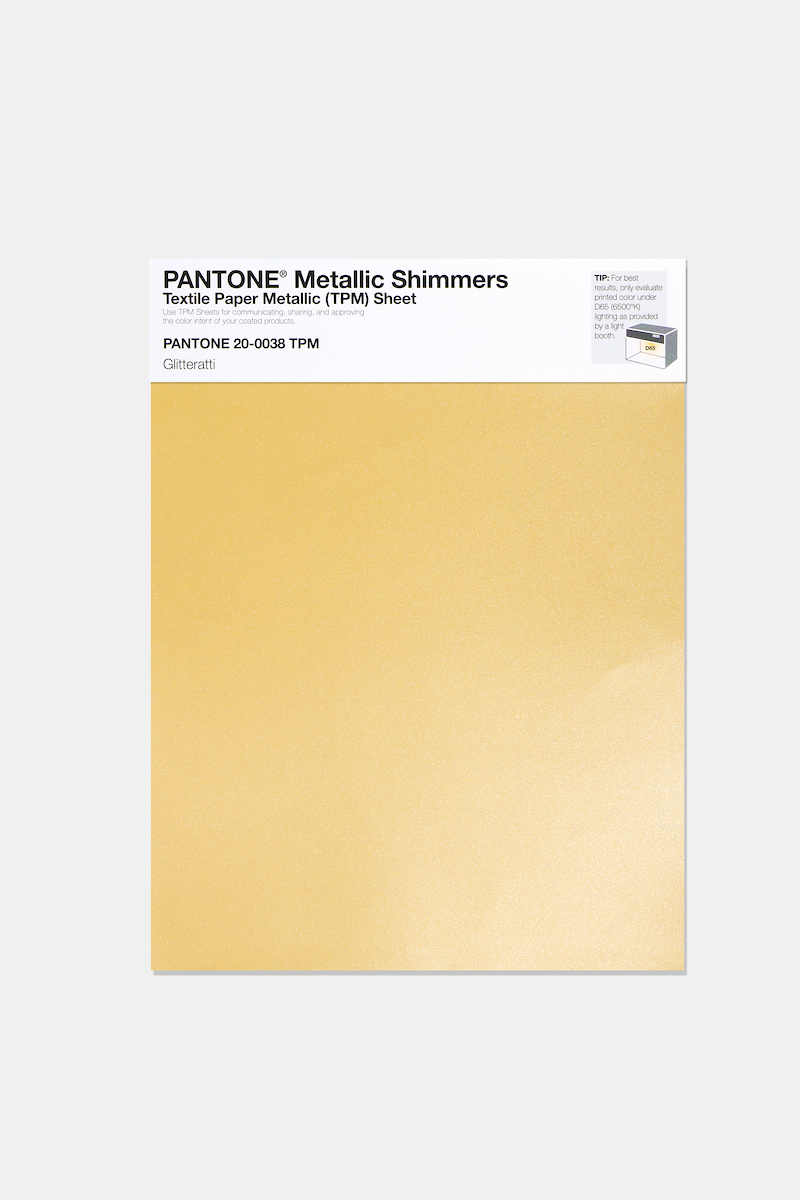 Artikelbild 1 des Artikels “PANTONE® METALLIC SHIMMERS SHEET 20-0038 TPM Glitteratti “