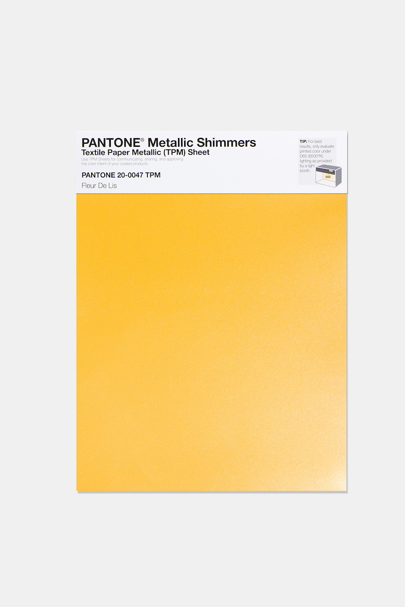 Artikelbild 1 des Artikels “PANTONE® METALLIC SHIMMERS SHEET 20-0047 TPM Fleur De Lis “