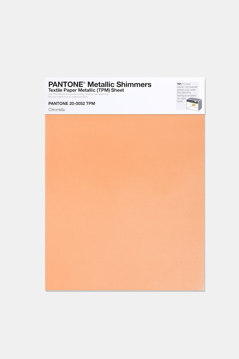 Artikelbild 1 des Artikels “PANTONE® METALLIC SHIMMERS SHEET 20-0052 TPM Citronella “