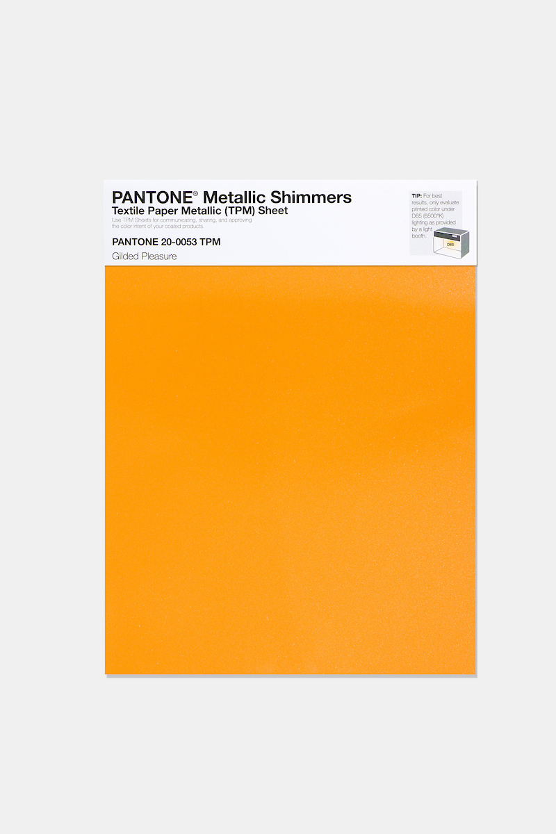 Artikelbild 1 des Artikels “PANTONE® METALLIC SHIMMERS SHEET 20-0053 TPM Gilded Pleasure “