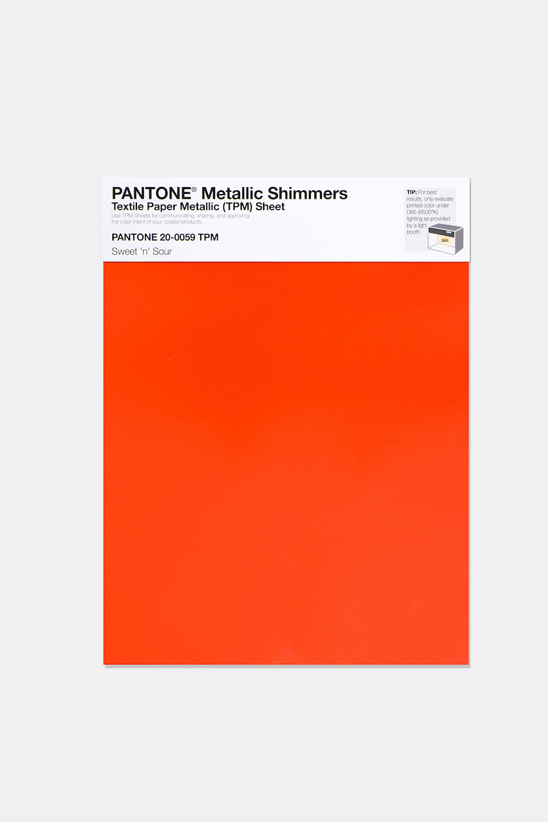 Artikelbild 1 des Artikels “PANTONE® METALLIC SHIMMERS SHEET 20-0059 TPM Sweet ‚n‘ Sour “