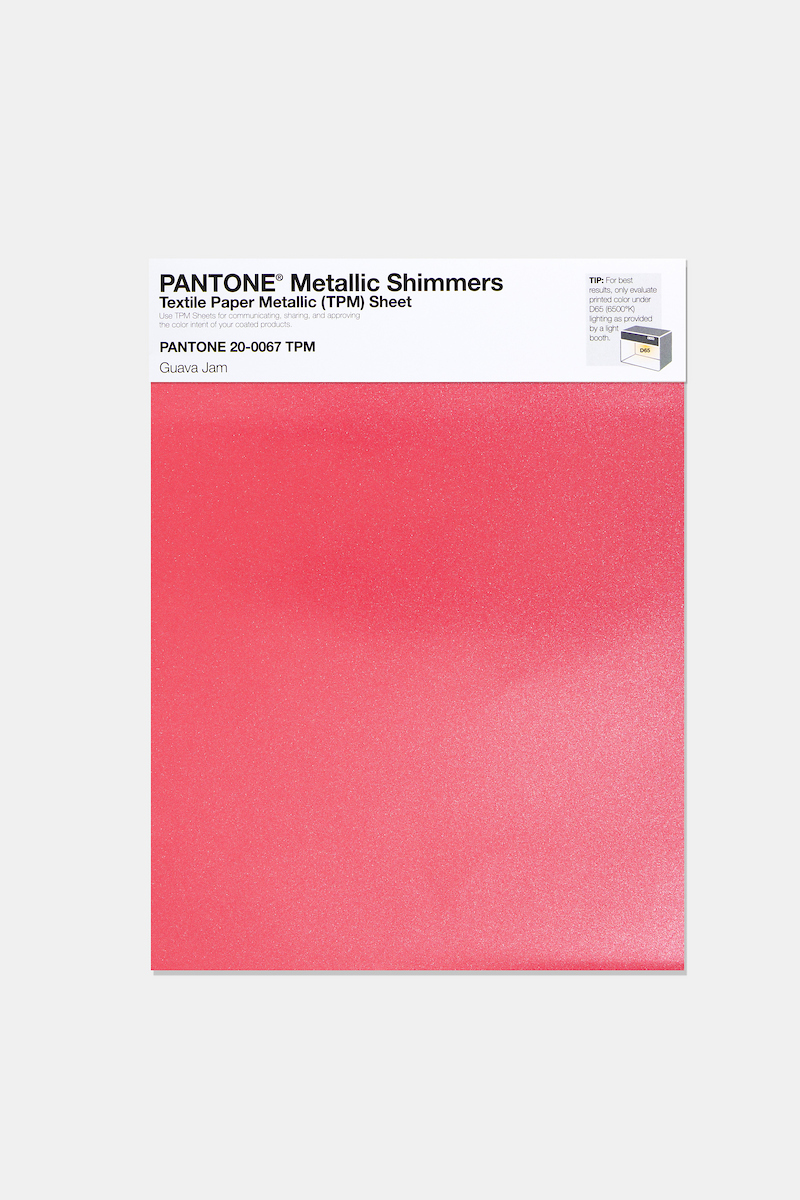 Artikelbild 1 des Artikels “PANTONE® METALLIC SHIMMERS SHEET 20-0067 TPM Guava Jam “