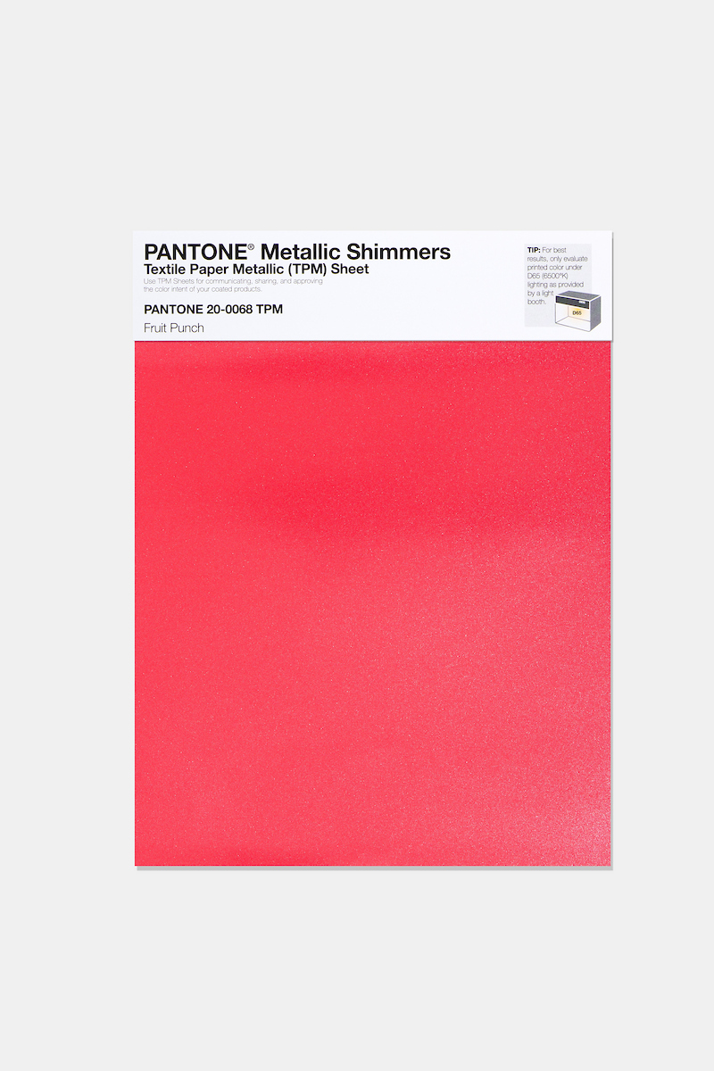Artikelbild 1 des Artikels “PANTONE® METALLIC SHIMMERS SHEET 20-0068 TPM Fruit Punch “