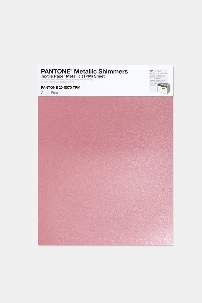 Artikelbild 1 des Artikels “PANTONE® METALLIC SHIMMERS SHEET 20-0070 TPM Grape Frost “